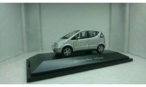 Mercedes-Benz A-Klasse Facelift W168 2001 - 2004 polarsilber metallic, редкая масштабная модель, Herpa, scale43