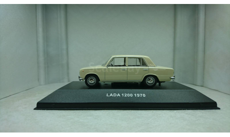 LADA 1200 1970 светло-кремовый, редкая масштабная модель, ВАЗ, 1:43, 1/43