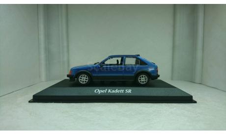 Opel Kadett SR 1982 blue metallic, масштабная модель, Minichamps, 1:43, 1/43