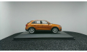 Audi Q3 2011 samoa orange metallic, редкая масштабная модель, Schuco, scale43