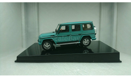 Mercedes-Benz G LWB 80’S - 90’S metallic green, редкая масштабная модель, Autoart, scale43