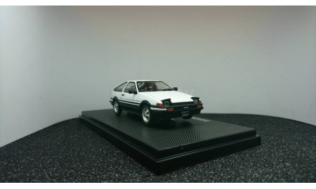 Toyota Sprinter Trueno AE86 1983 white, масштабная модель, Ebbro, scale43