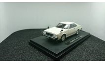 Nissan Skyline GT-E 1980 white, редкая масштабная модель, Ebbro, scale43