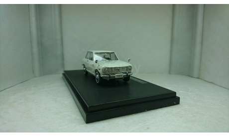 Datsun Sunny 1000 1966 white, редкая масштабная модель, Ebbro, 1:43, 1/43