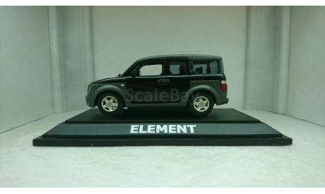 Honda Element Night hawk black pearl, редкая масштабная модель, Ebbro, scale43