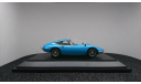 Toyota 2000GT Late version (MF10s) 1968 blue metallic, редкая масштабная модель, Ebbro, scale43