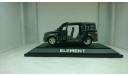 Honda Element Night hawk black pearl, редкая масштабная модель, Ebbro, scale43