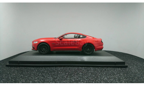 Ford Mustang GT 2015 Red, масштабная модель, Norev, 1:43, 1/43