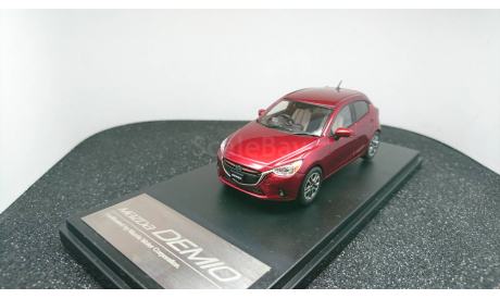 Mazda Demio XD Touring 2014 Soul Red Premium Metallic, редкая масштабная модель, scale43, Hi-Story