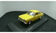 Ford Escort I 1300L 1971 daytonagelb, масштабная модель, Minichamps, 1:43, 1/43