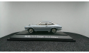 Isuzu 117 Coupe   1968 silver metallic, редкая масштабная модель, Ebbro, scale43