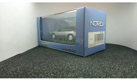 Subaru Arcyone SVX black top silver and metallic body, масштабная модель, Norev, scale43