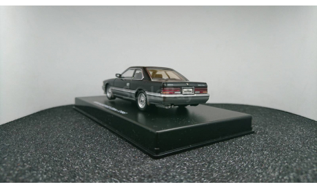 Nissan Leopard Ultima F31 1986 black/gray, масштабная модель, AOSHIMA, 1:43, 1/43