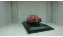 Toyota 1600GT 1967 red, редкая масштабная модель, Ebbro, 1:43, 1/43