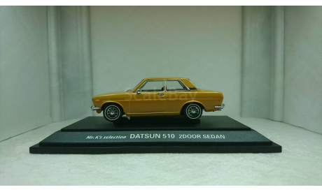 Datsun 510 safari brown, редкая масштабная модель, Ebbro, 1:43, 1/43