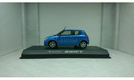 Suzuki Swift 2005 blue metallic, редкая масштабная модель, Rietze, 1:43, 1/43