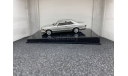 Mercedes-Benz 500 SEC W126 Coupe astral silver metallic, редкая масштабная модель, Autoart, scale43