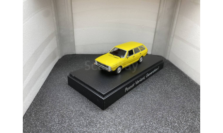 Volkswagen Passat Variant Typ B1 1974 yellow, редкая масштабная модель, Minichamps, scale43