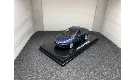 Mitsubishi Galant Fortis dark blue metallic, редкая масштабная модель, Vitesse, 1:43, 1/43