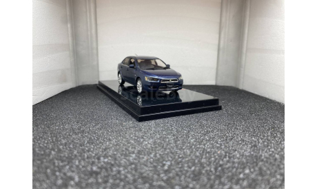 Mitsubishi Galant Fortis dark blue metallic, редкая масштабная модель, Vitesse, 1:43, 1/43