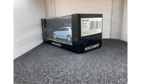 Alfa Romeo GT 2003 azzuro nuvola, редкая масштабная модель, Minichamps, scale43