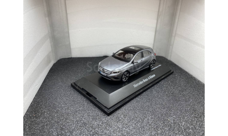 Mercedes-Benz A-class W176 2012 Metallic Grey, редкая масштабная модель, Schuco, scale43