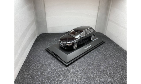 Audi A6 Avant havanna schwarz, редкая масштабная модель, Schuco, scale43