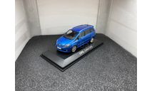 Opel Zafira B OPC 2005-08 arden blue metallic, редкая масштабная модель, Minichamps, scale43