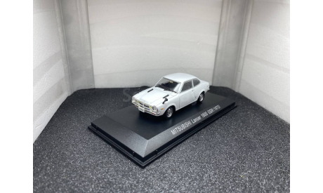 Mitsubishi Lancer A70 1600 GSR 1973 white, редкая масштабная модель, Norev, scale43