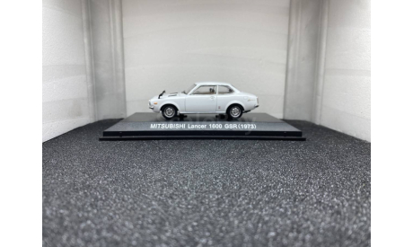 Mitsubishi Lancer A70 1600 GSR 1973 white, редкая масштабная модель, Norev, scale43
