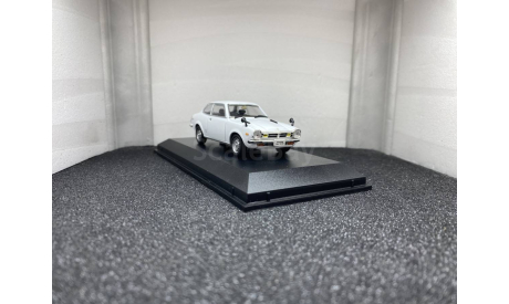 Mitsubishi Lancer A70 1600 GSR 1973 white, редкая масштабная модель, Norev, scale43