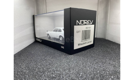 Mitsubishi Lancer A70 1600 GSR 1973 white, редкая масштабная модель, Norev, scale43