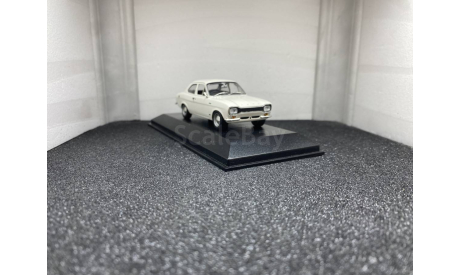 Ford Escort I Twin Cam 1986 ermine white, редкая масштабная модель, Minichamps, scale43