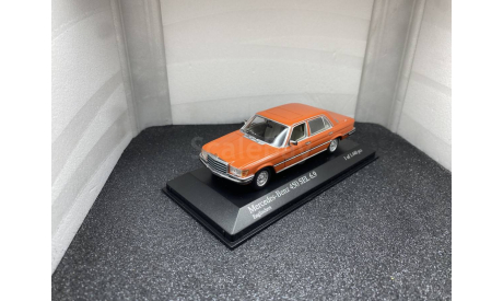 Mercedes-Benz 450 SEL 6.9 W116 1972-1979 English Red, редкая масштабная модель, Minichamps, scale43