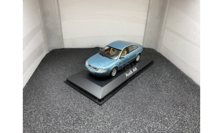 Audi A6 C5 Typ 4B 1997 - 2004 jaspisgrünmetallic, редкая масштабная модель, Minichamps, scale43