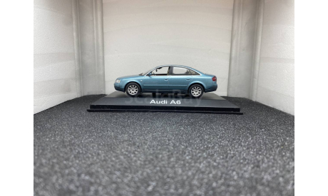 Audi A6 C5 Typ 4B 1997 - 2004 jaspisgrünmetallic, редкая масштабная модель, Minichamps, scale43