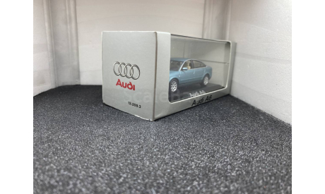 Audi A6 C5 Typ 4B 1997 - 2004 jaspisgrünmetallic, редкая масштабная модель, Minichamps, scale43
