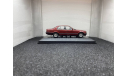 BMW 7 Series E32 1986 burgundrot ll metallic, редкая масштабная модель, Minichamps, scale43