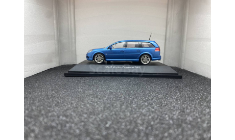 Opel Vectra C Caravan OPC 2002-2008 arden blue metallic, редкая масштабная модель, scale43, Schuco
