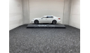 Lexus LS460 F Sport  2017 white nova GF, редкая масштабная модель, Kyosho, scale43