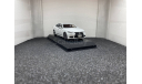 Lexus LS460 F Sport  2017 white nova GF, редкая масштабная модель, Kyosho, scale43