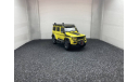 Brabus 550 Adventure Mercedes-Benz W463 G-Class 4x4² 2017 electric beam yellow, масштабная модель, Almost Real, scale43