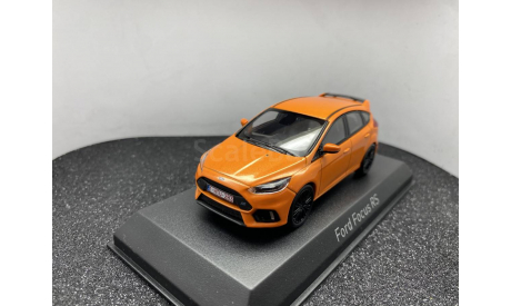 Ford Focus RS 2018 Orange Metallic, масштабная модель, Norev, 1:43, 1/43