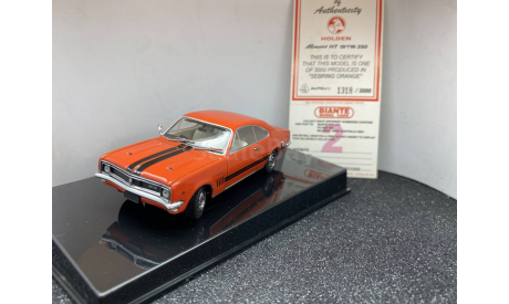Holden HT Monaro GTS 350 Coupe 1969 Sebring Orange, редкая масштабная модель, scale43, Autoart