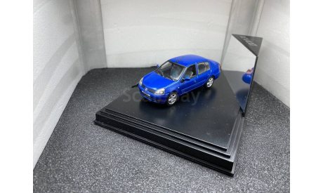 Renault Clio - Thalia - Symbol 2007 blue mettalic, масштабная модель, Norev, scale43