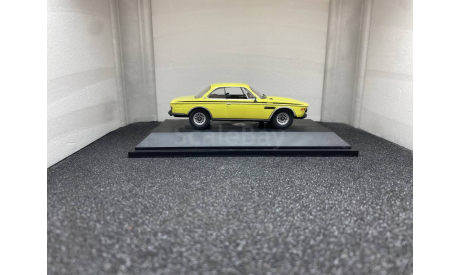 BMW 3.0 CSL E9 1973 gelb, редкая масштабная модель, scale43, Schuco