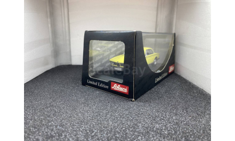 BMW 3.0 CSL E9 1973 gelb, редкая масштабная модель, scale43, Schuco