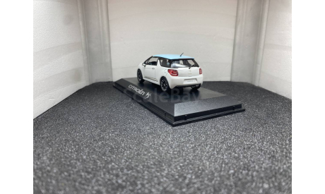 Citroen DS3 Boticcelli Roof 2010 white / blue, масштабная модель, scale43, Norev, Citroën