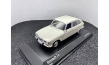 Renault 16 blanc 1965, редкая масштабная модель, Minichamps, scale43