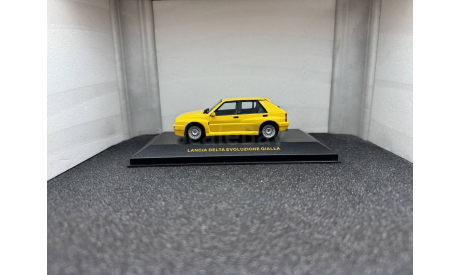 Lancia Delta Evoluzione Gialla  yellow, редкая масштабная модель, ixo models, scale43